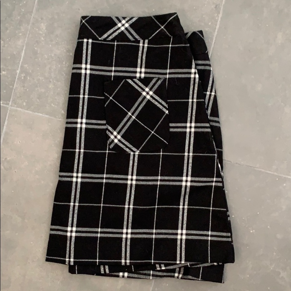 H&M Plaid Skirt